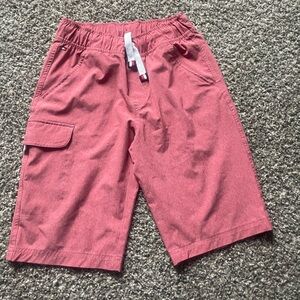 Boy shorts, barely worn, red large 16/18